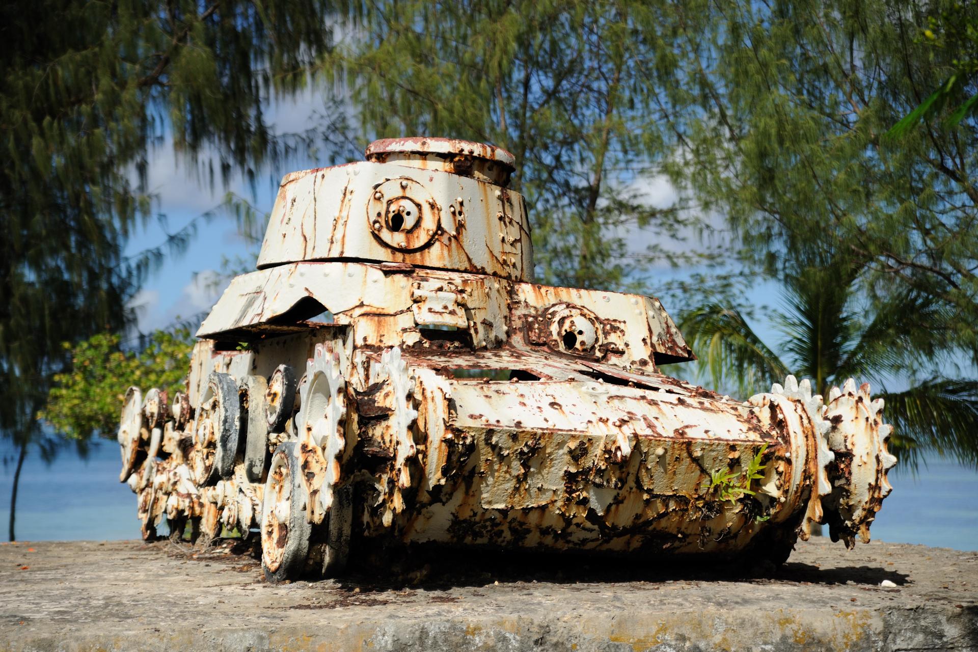 サイパンの戦いで使われた日本軍戦車