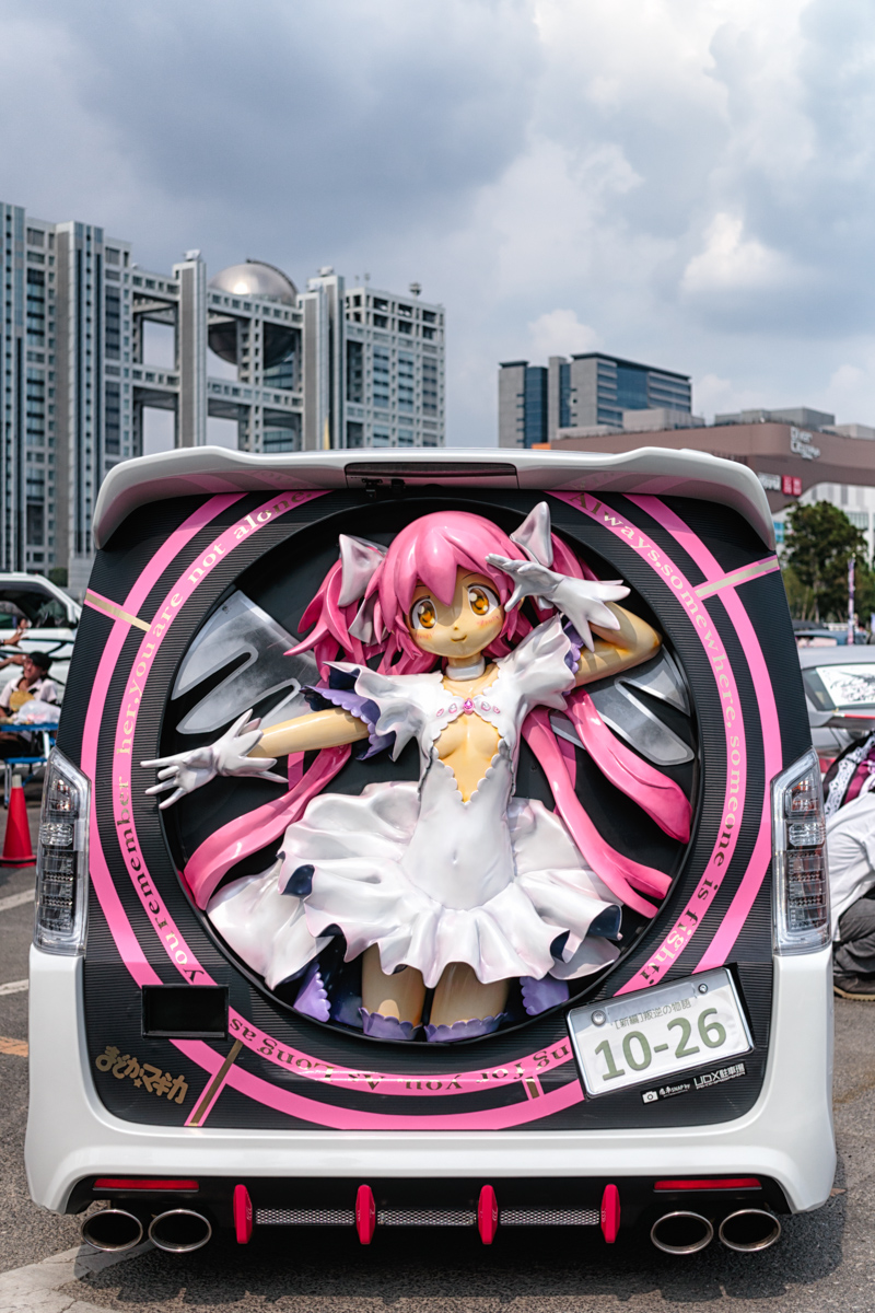 まどか マギカの3d立体痛車の写真を撮ってきた まどか マギカの3d立体痛車の写真を撮ってきた