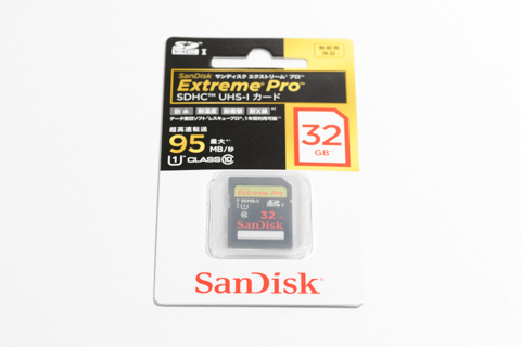 SanDisk Extreme Pro SDHCカード UHS-I Class10 32GB