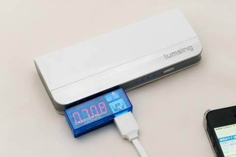 USB 簡易電圧・電流チェッカー