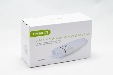 Omaker 1台2役人感センサーLEDライト