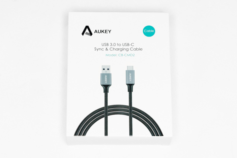 Aukey 5本セット USB3.0 to USB-C ケーブル (1m*3本+2m*1本+0.3m*1本)  CB-CMD2