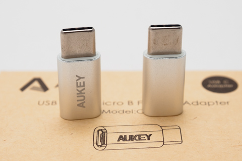 Aukey Micro USB → USB-C変換アダプタ CB-A9