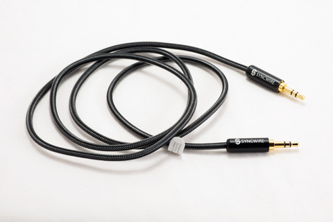 Syncwire オーディオケーブル 標準3.5mm ステレオミニプラグ  1m