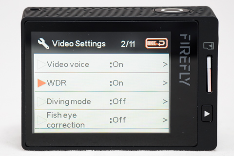 Hawkeye FIREFLY 8 2160P HDR Action Camera